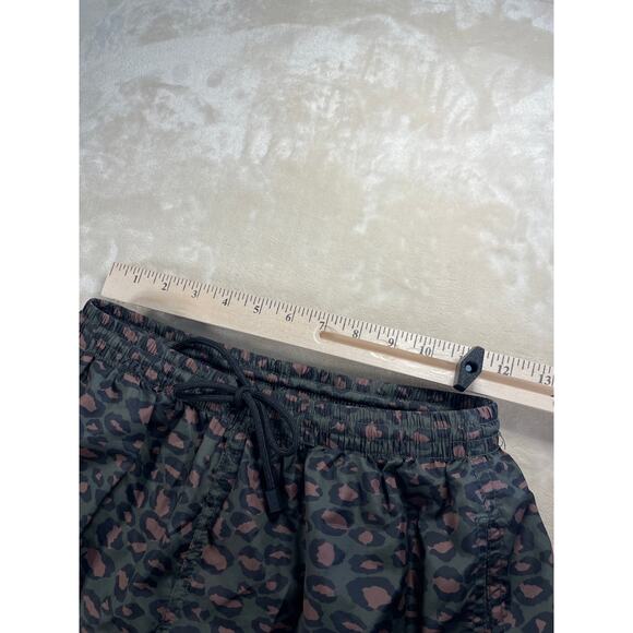 Mens Zara Animal Print Athletic Swim Lined Shorts Medium - Picture 7 of 8
